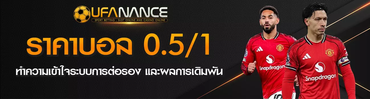 ราคาบอล 0.5/1