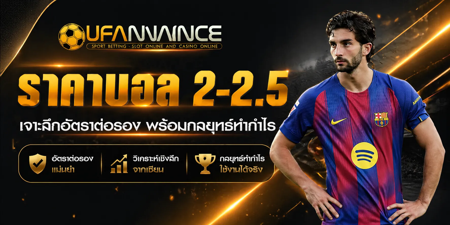 ราคาบอล 2-2.5